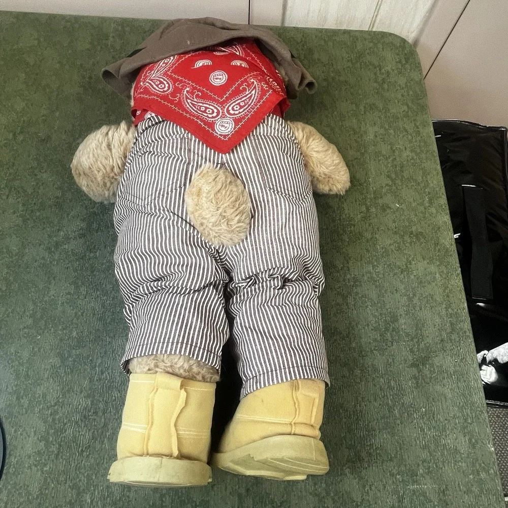 FURSKINS‎ PLUSH TEDDY BEAR Xavier Roberts 1983-4 Dudley 22